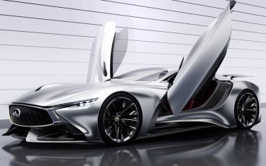 Infiniti vision gran turismo concept metallic matt