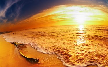 Beach, 5k, 4k wallpaper, ocean, sea, sunset, travel