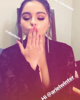 Beautiful Ariel Winter's Social Media