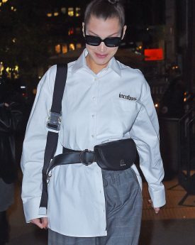 Bella hadid night out in style