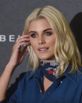 Cute ashley james at gigi hadid x maybelline party in london, uk