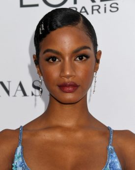 Ebonee davis in glamour women of the year 2017 in new york city