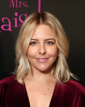 Helene Yorke at The Marvelous Mrs. Maisel TV Series Premiere in New York