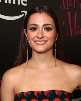 Holly curran at the marvelous mrs. Maisel tv series premiere in new york