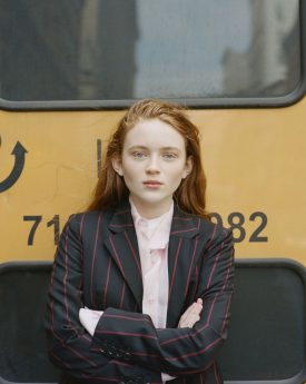 Sadie sink at interview magazine photos, november 2017