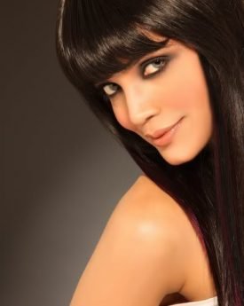 Aamina sheikh hair style