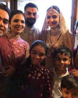 Anushka sharma virat kohli marriage photos