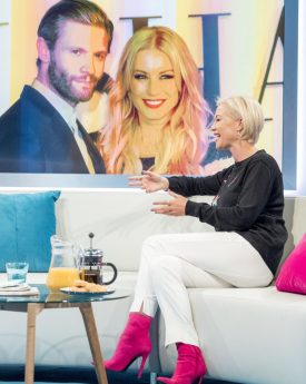 Beautiful denise van outen lorraine tv show in london