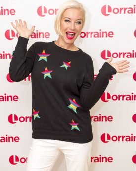 Denise Van Outen at Lorraine TV Show in London