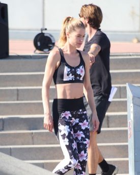 Doutzen Kroes In Photoshoot For The New Sport Line Campaign Of Hunkemoller In Barcelona, October 2017 1 Doutzen kroes in photoshoot for the new sport line campaign of hunkemoller in barcelona, october 2017