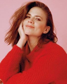 Hayley atwell in photoshoot for stella magazine