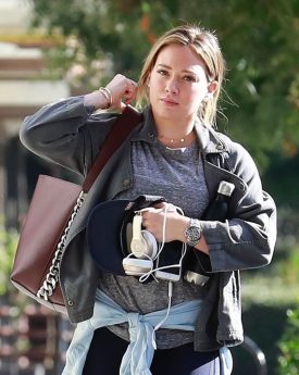 Hilary duff street style studio city
