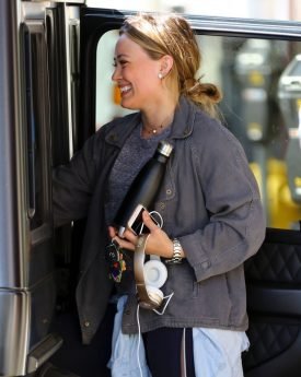 Hilary duff at street style in studio city