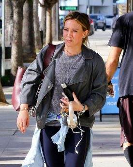 Hilary duff in street style studio city
