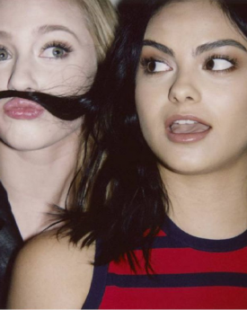 Lili reinhart and camila mendes photoshoot for seventeen mexico