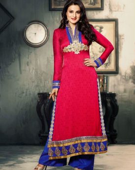 Ameesha Patel Pink Salwar 4 Ameesha patel pink salwar