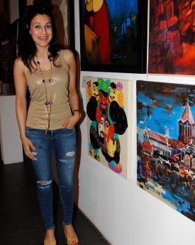 Ameesha patel stills at exhibition